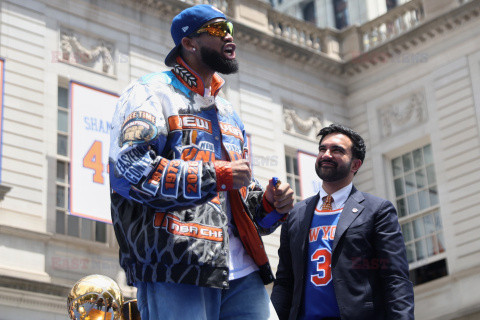 Parada mistrzowska New York Knicks