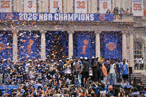Parada mistrzowska New York Knicks