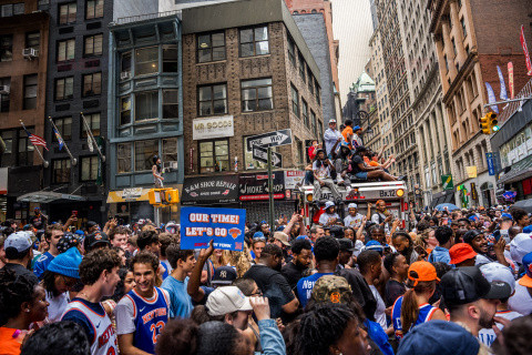 Parada mistrzowska New York Knicks