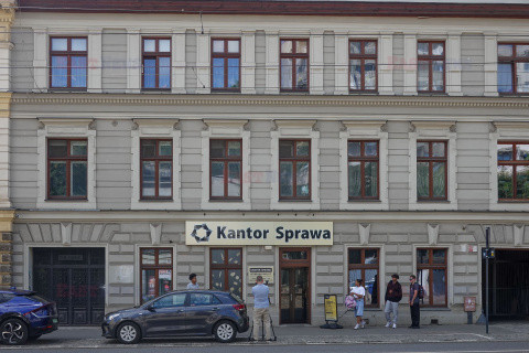 Napad na kantor przy ul. Piotrkowskiej w Łodzi