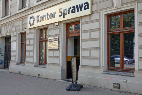Napad na kantor przy ul. Piotrkowskiej w Łodzi