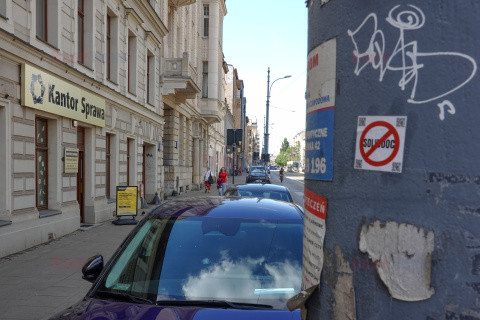Napad na kantor przy ul. Piotrkowskiej w Łodzi