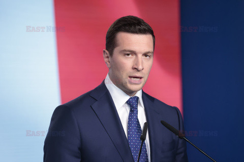 Wspólna konferencja Jarosława Kaczyńskiego i Jordana Bardelli