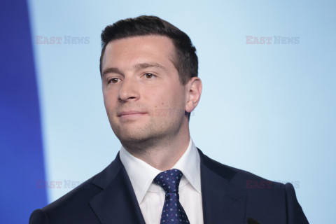 Wspólna konferencja Jarosława Kaczyńskiego i Jordana Bardelli