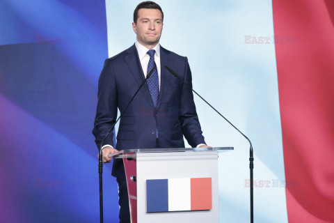 Wspólna konferencja Jarosława Kaczyńskiego i Jordana Bardelli