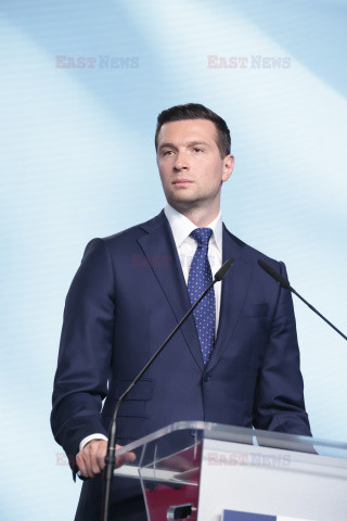 Wspólna konferencja Jarosława Kaczyńskiego i Jordana Bardelli