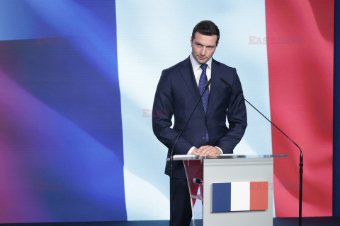 Wspólna konferencja Jarosława Kaczyńskiego i Jordana Bardelli