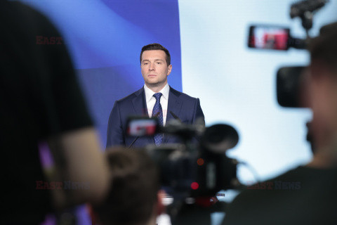 Wspólna konferencja Jarosława Kaczyńskiego i Jordana Bardelli