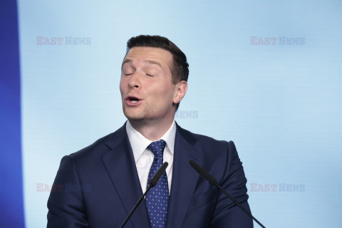 Wspólna konferencja Jarosława Kaczyńskiego i Jordana Bardelli