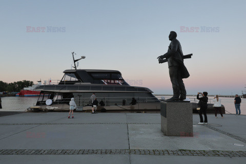Jacht Roberta Lewandowskiego w gdyńskiej marinie