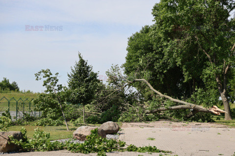 Burze i wichury nad Polską