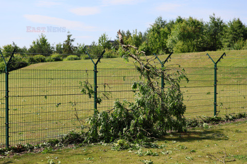 Burze i wichury nad Polską