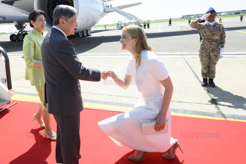 Cesarz Naruhito z wizytą w Belgii