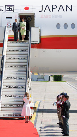 Cesarz Naruhito z wizytą w Belgii