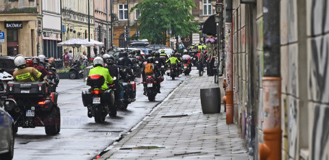 Parada MotoSerce w Krakowie