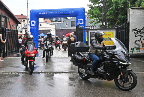 Parada MotoSerce w Krakowie