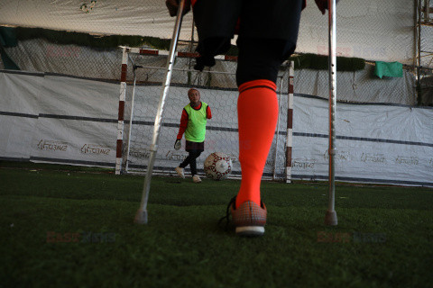 Amp futbol dziewcząt w Gazie