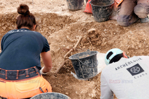Archeolodzy na merowińskim cmentarzu