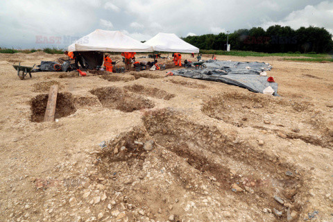 Archeolodzy na merowińskim cmentarzu