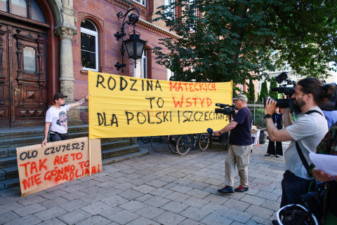 Proces posła PiS Dariusza Mateckiego