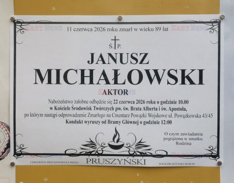 Pogrzeb Janusza Michałowskiego