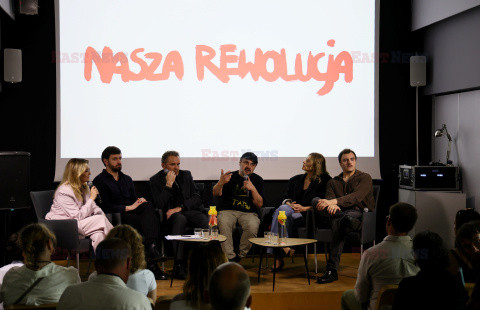 Konferencja prasowa dot. filmu "Nasza rewolucja"