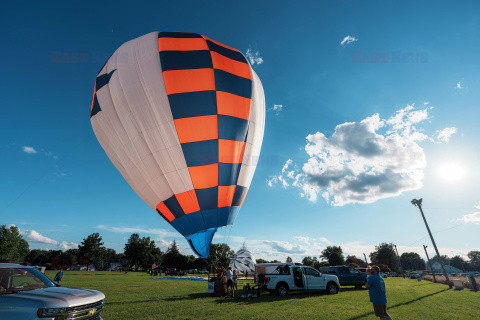 Festiwal balonowy w Wisconsin