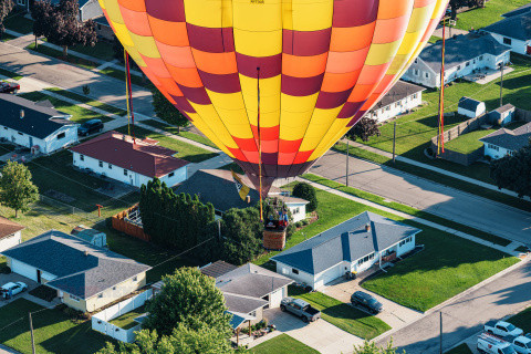 Festiwal balonowy w Wisconsin