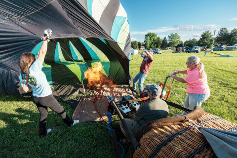 Festiwal balonowy w Wisconsin