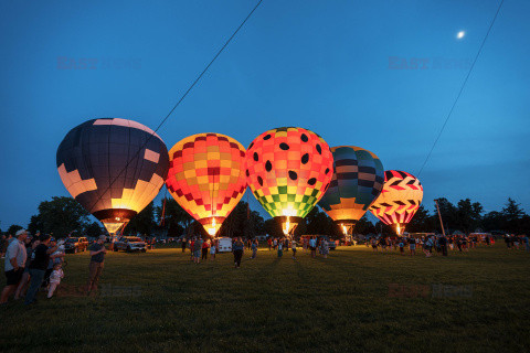 Festiwal balonowy w Wisconsin