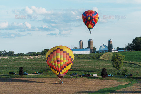 Festiwal balonowy w Wisconsin