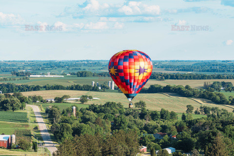 Festiwal balonowy w Wisconsin