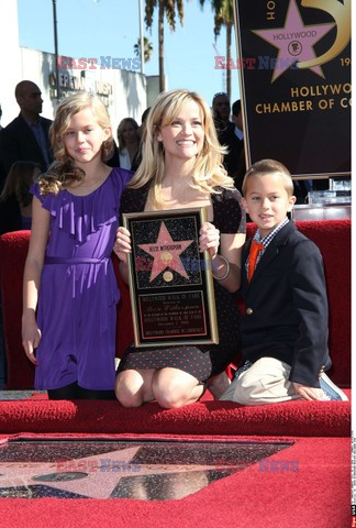 Reese Witherspoon otrzymała gwiazdę na Bulwarze Sławy