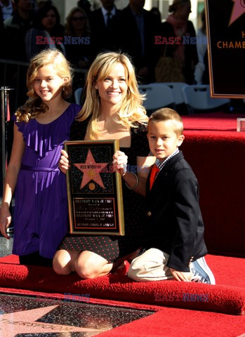 Reese Witherspoon otrzymała gwiazdę na Bulwarze Sławy