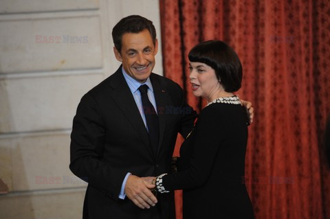 Mireille Mathieu odznaczona przez Sarkozy'ego
