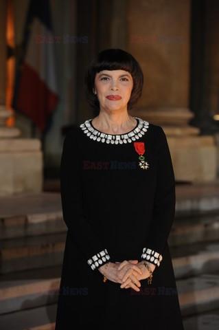 Mireille Mathieu odznaczona przez Sarkozy'ego