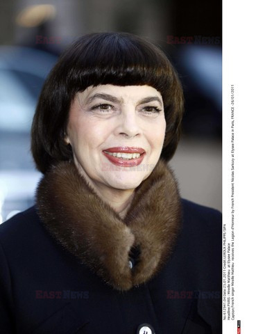 Mireille Mathieu odznaczona przez Sarkozy'ego