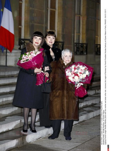 Mireille Mathieu odznaczona przez Sarkozy'ego