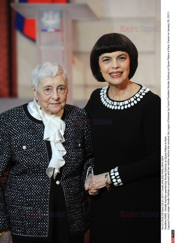 Mireille Mathieu odznaczona przez Sarkozy'ego