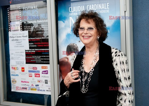 Claudia Cardinale w Łodzi