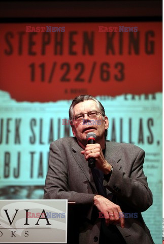 Stephen King is promoting the release of his latest book 11/22/63