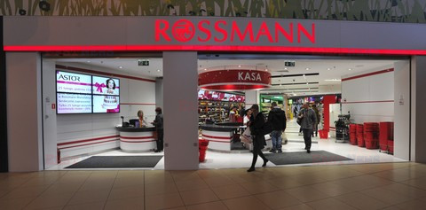 Anna Przybylska w Rossmannie