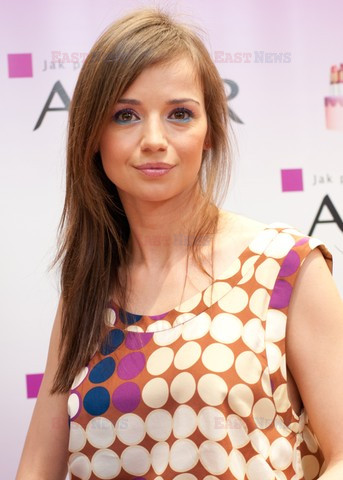 Anna Przybylska w Rossmannie
