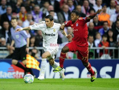 UEFA Champions League second leg semi-final football match Real Madrid against Bayern Munich 