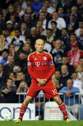 UEFA Champions League second leg semi-final football match Real Madrid against Bayern Munich 