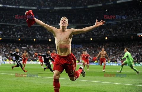 UEFA Champions League second leg semi-final football match Real Madrid against Bayern Munich 