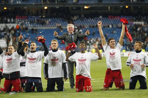 UEFA Champions League second leg semi-final football match Real Madrid against Bayern Munich 