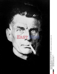 SIPA ICONO< SAMUEL BECKETT (1906-1989)    ROMANCIER ET DRAMATURGE IRLANDAIS - PRIX