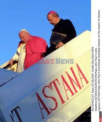 ASTANA:KAZAKHSTAN:Pope John Paul II visits
