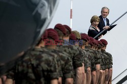 George W. Bush z wizytą na szczycie US-EU na Słowenii